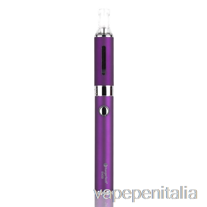 Scatola Vape Mod Kanger Evod Kit Blister Viola
